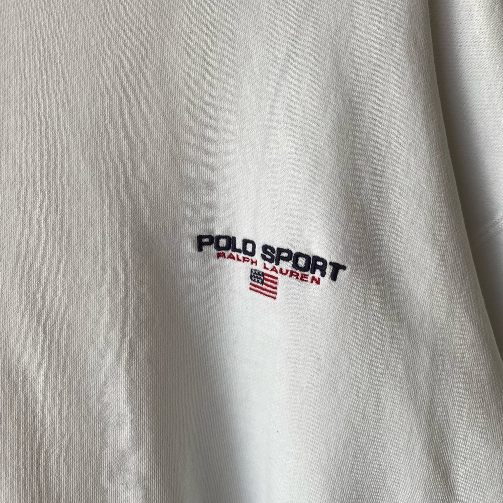 Polo Sport White Sweatshirt Men’s XL - Picture 2 of 4